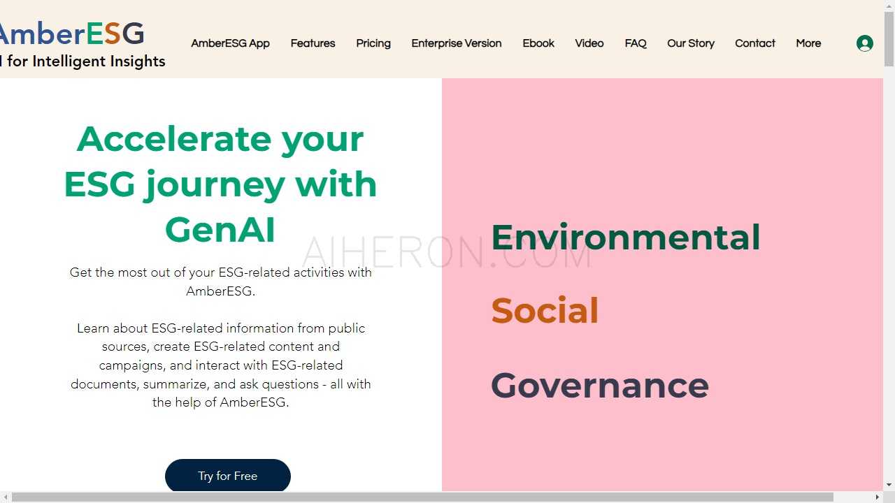 Empower Your ESG Journey with GenAI